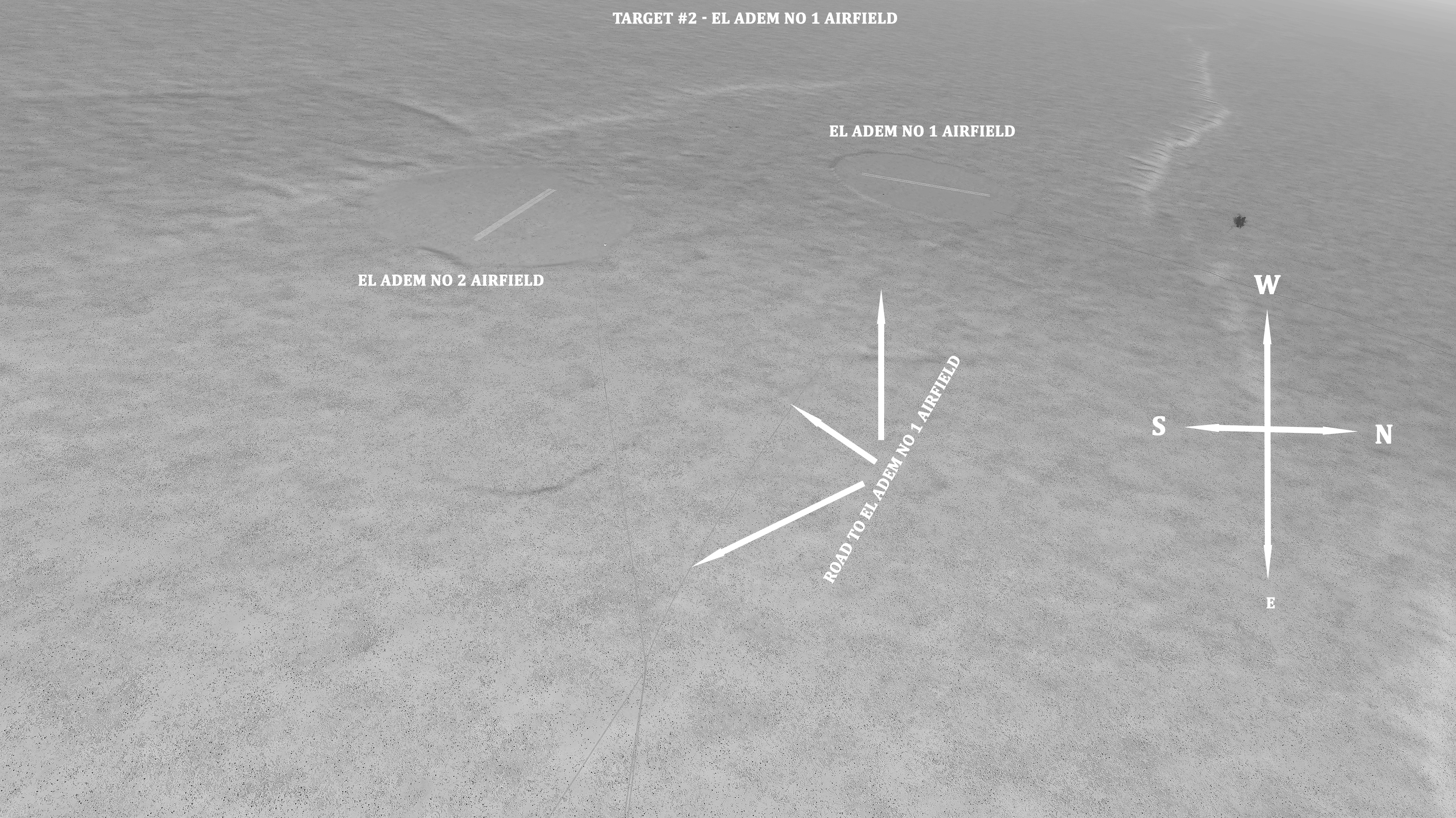 Target No 2 el Adem No 1 Airfield on approach from east.jpg