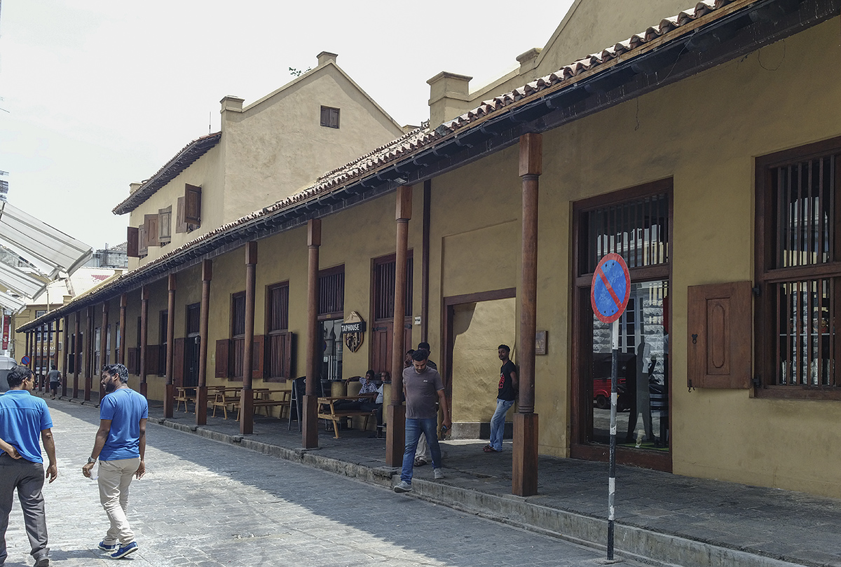 The historic Dutch Hospital
