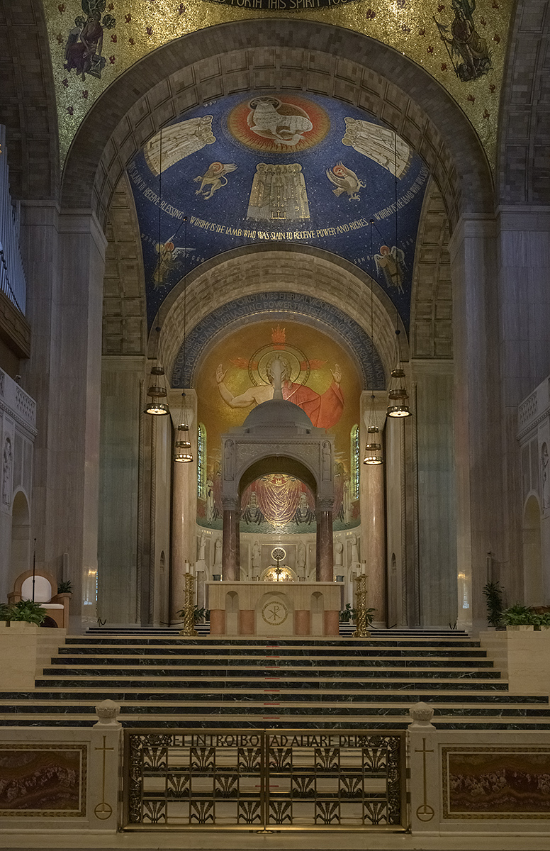 Main altar, at last
