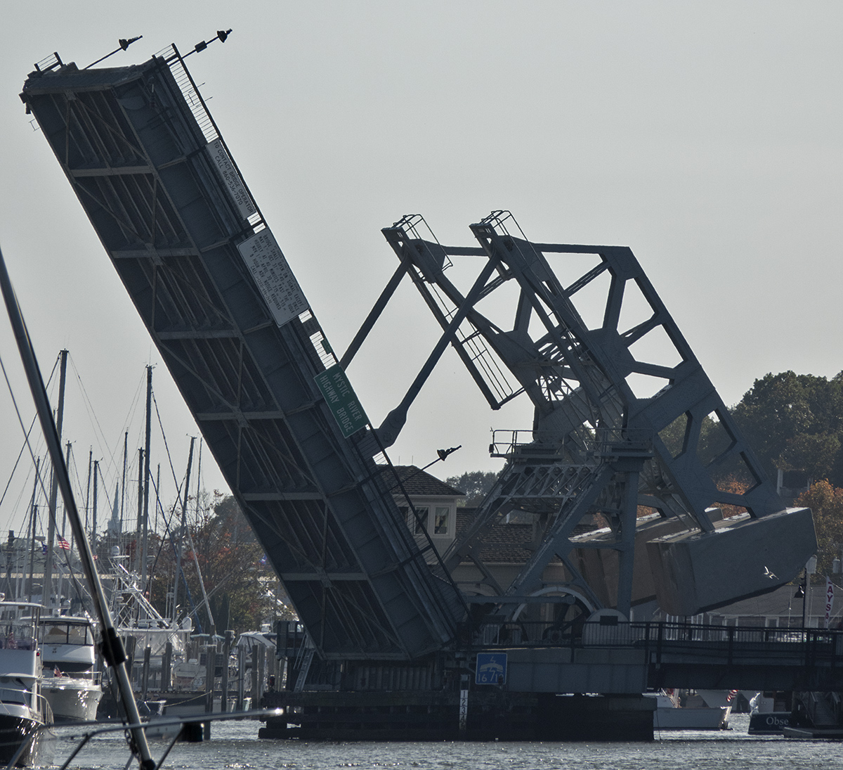 Mystic River Bascule Bridge, Mystic, CT