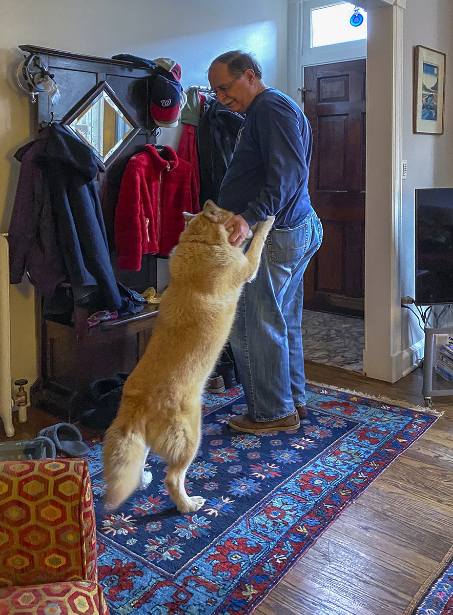 Angling for a walk