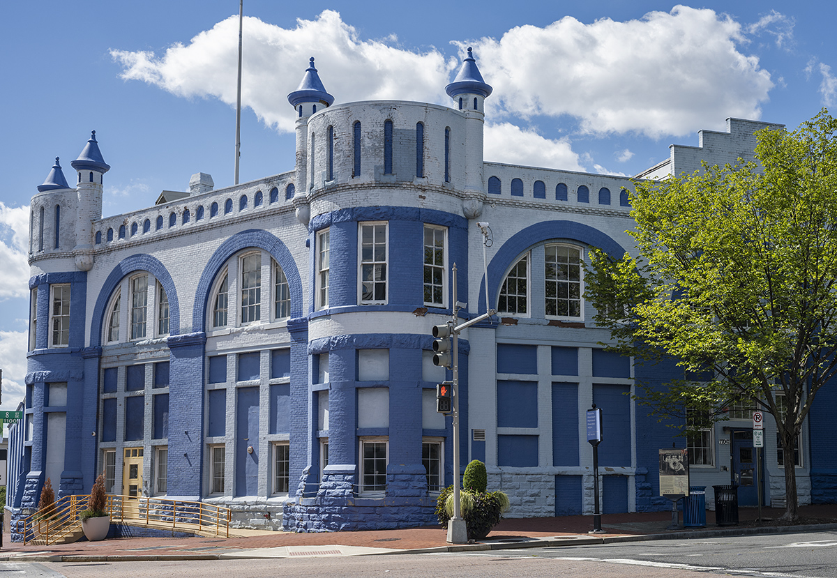Navy Yard Car Barn (Blue Castle)