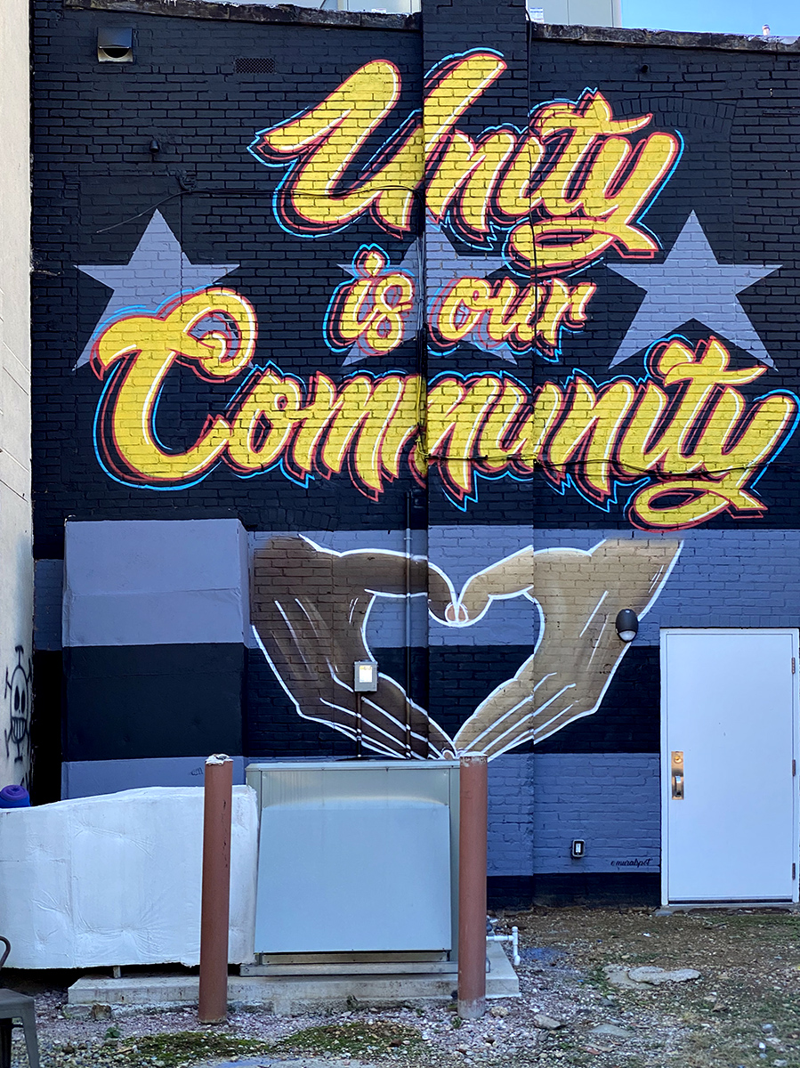 Alley off 8th Street SE
