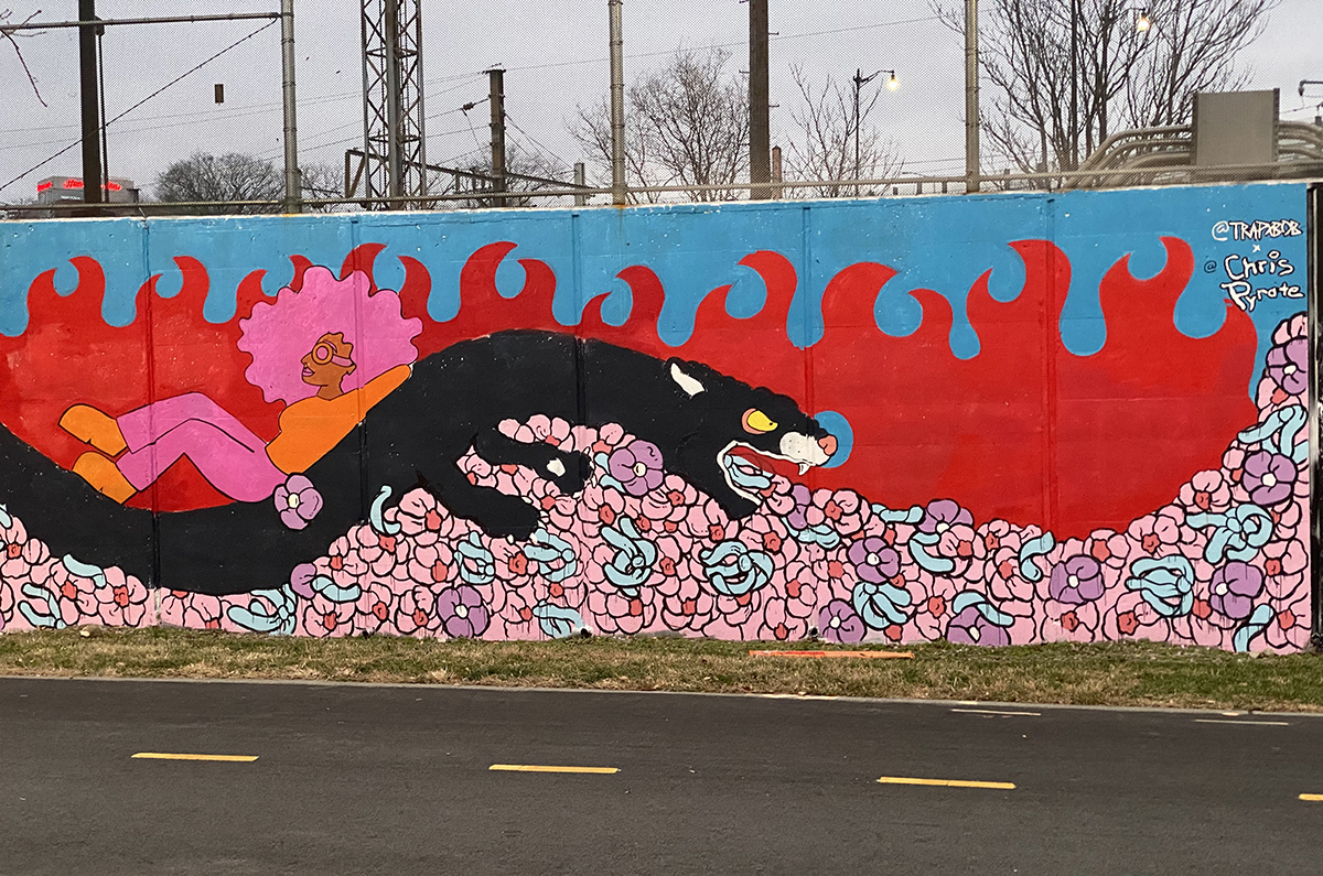 Along the Metropolitan Branch Trail
