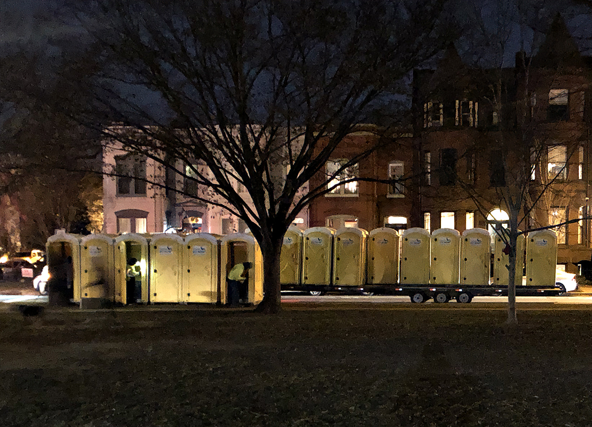 Expecting visitors at Lincoln Park