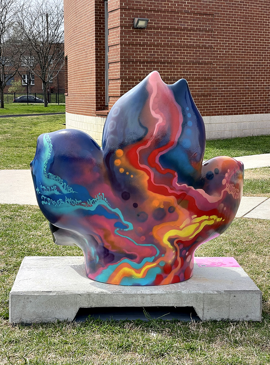 The Message, Andrew Funk (rear)