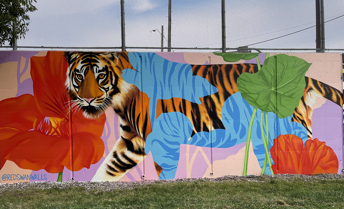 Mural by Red Swan