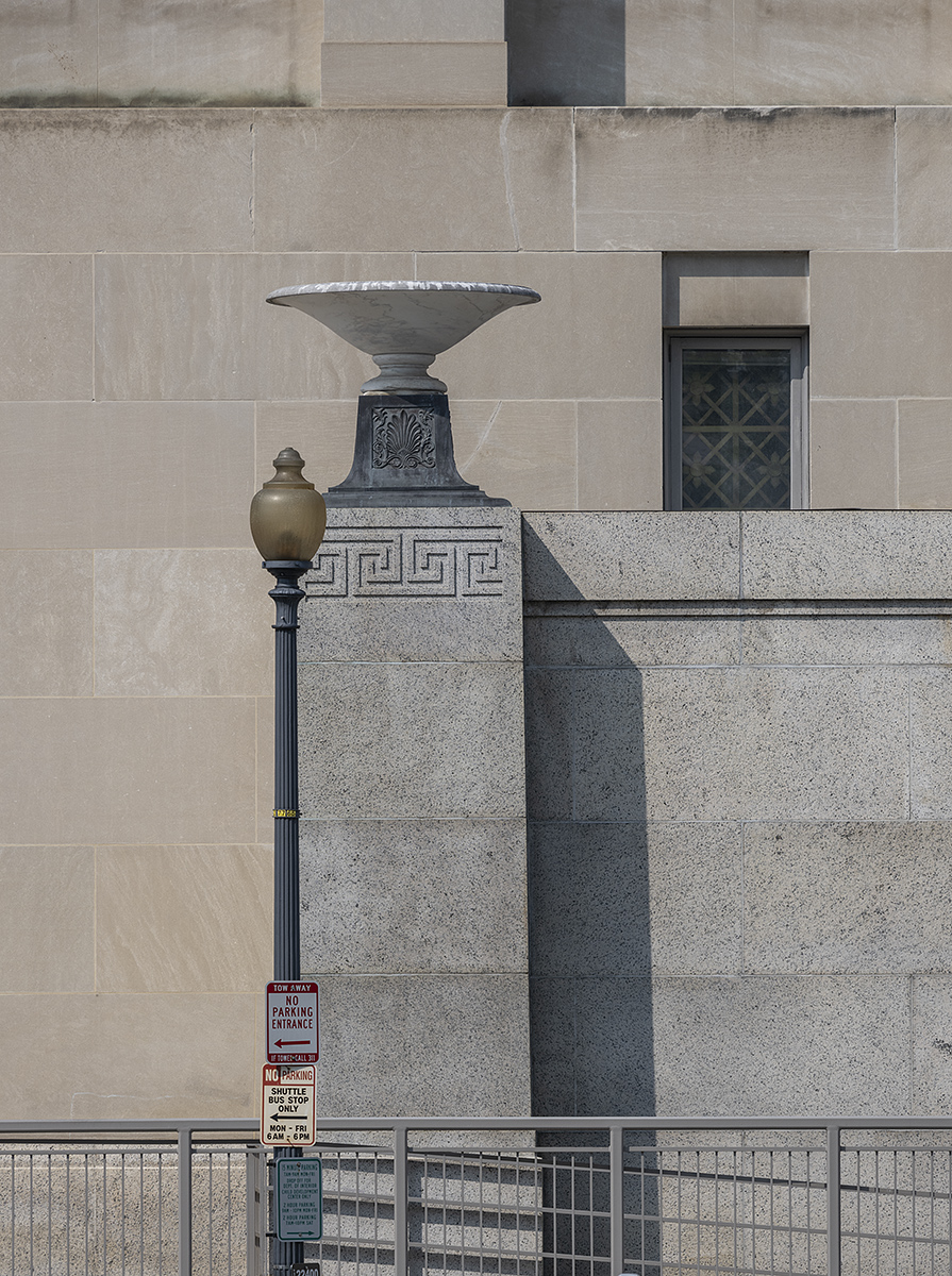 Lamppost at Interior