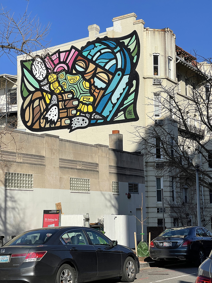 MasPaz mural in Adams Morgan