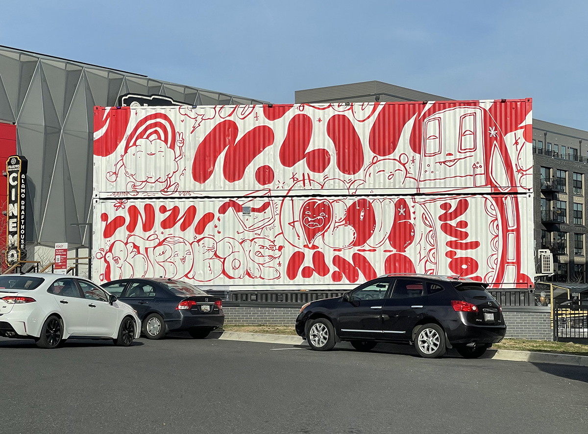 Container mural