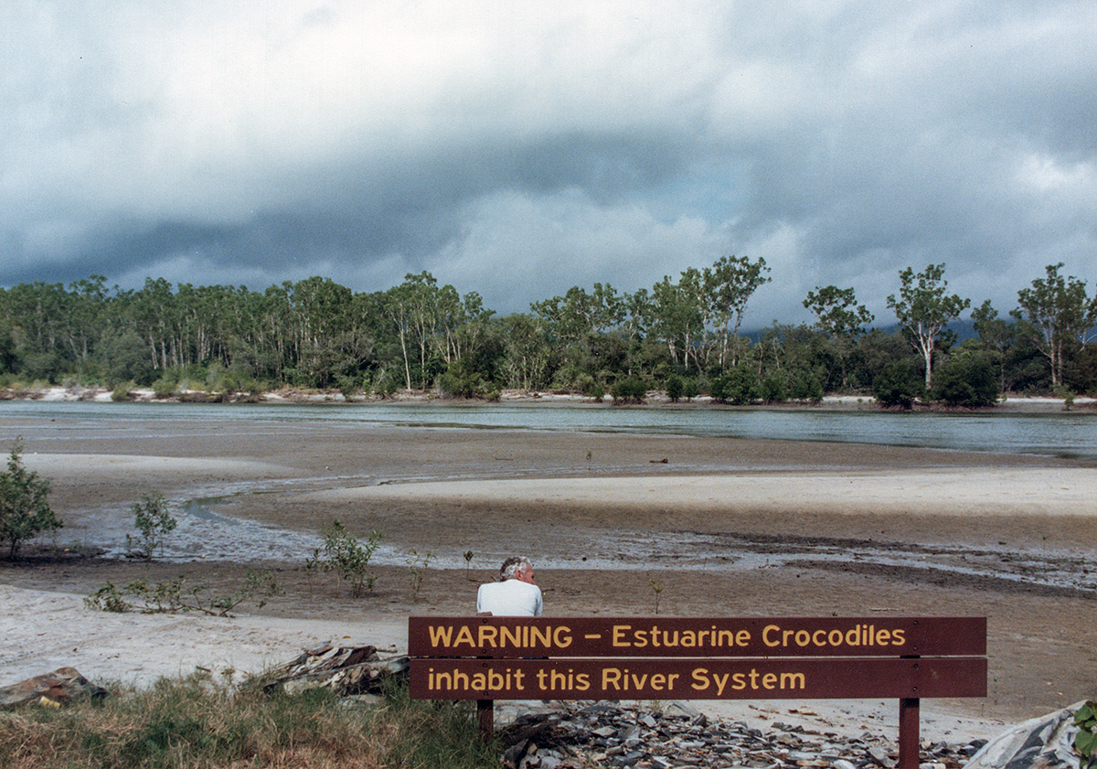 Crocodile warning, a bit late