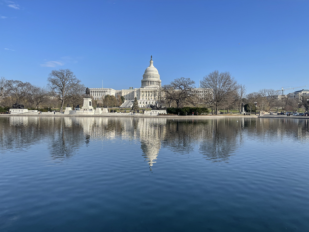 US Capitol and the Reflecting Pool