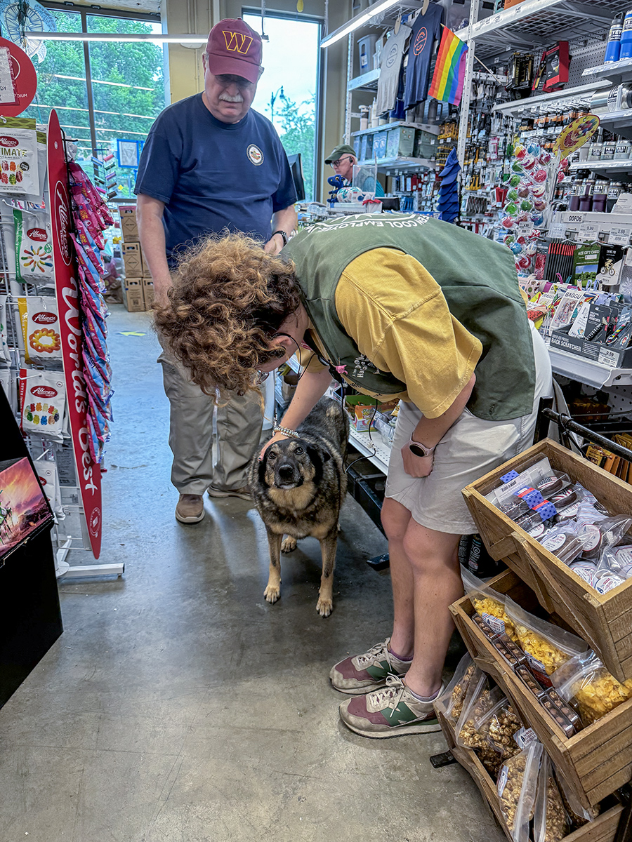 Spoiled at the hardware store