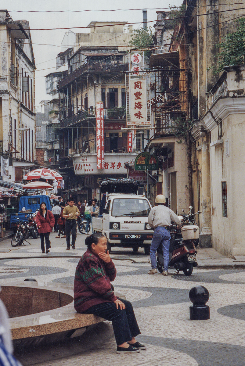 Quiet moment in the city, Macau