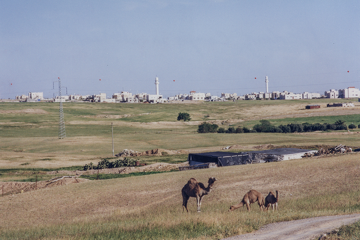 Bedouin camp, Israeli countryside