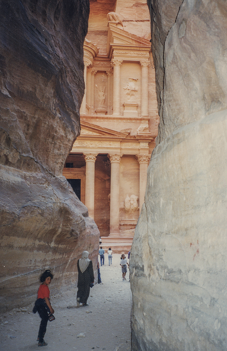 Entrance to Petra, Jordan