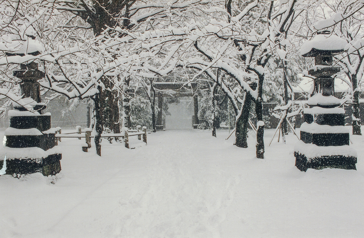 Snowy Tokyo
