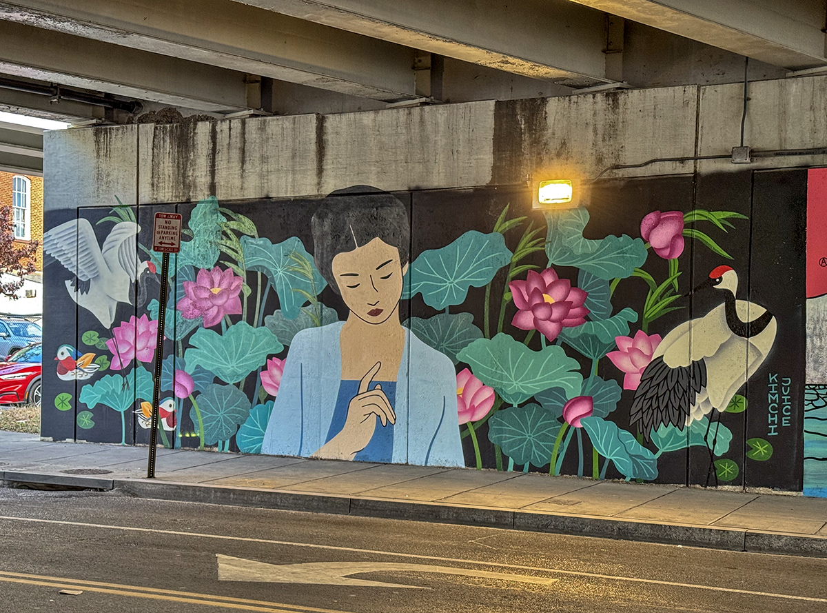 Virginia Avenue SE underpass art #1