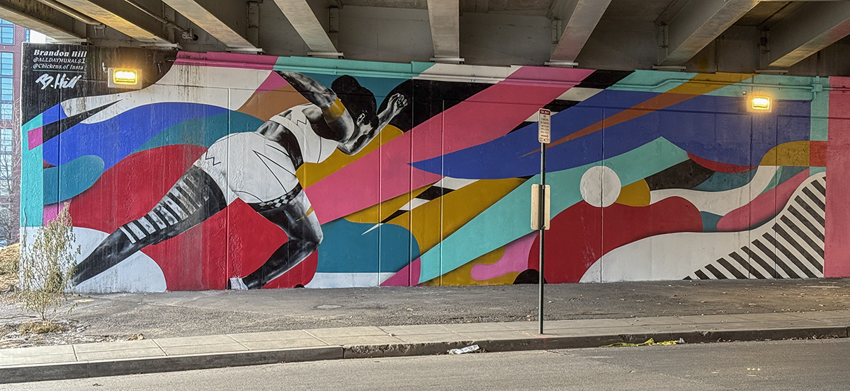 Virginia Avenue SE underpass art #5