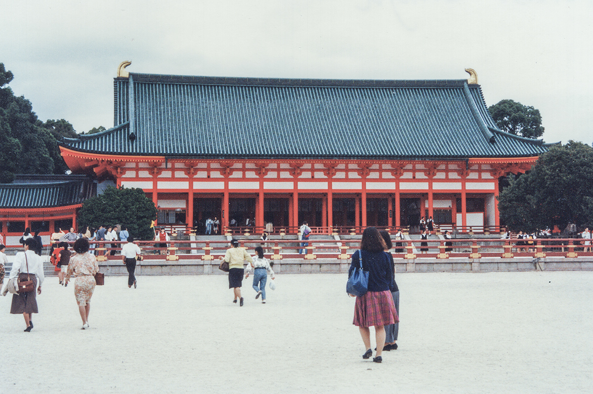 Heian-jingu Shrine, main hall, Kyoto