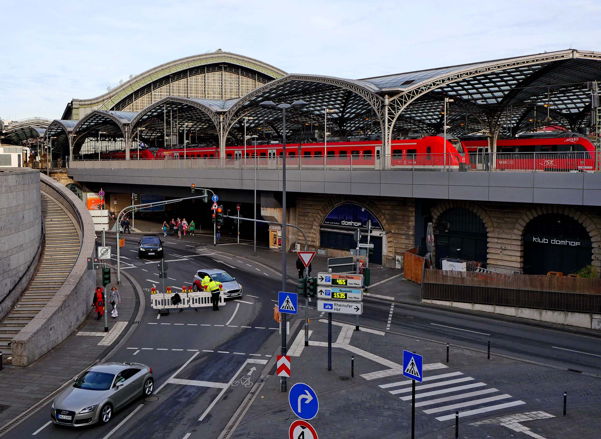 The main train station; a very beautiful one. 