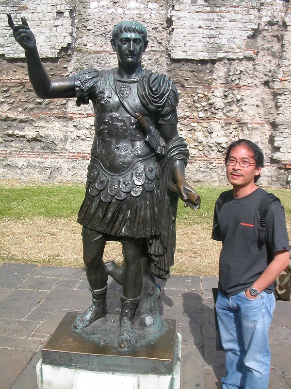 Emperor Trajan & London wall