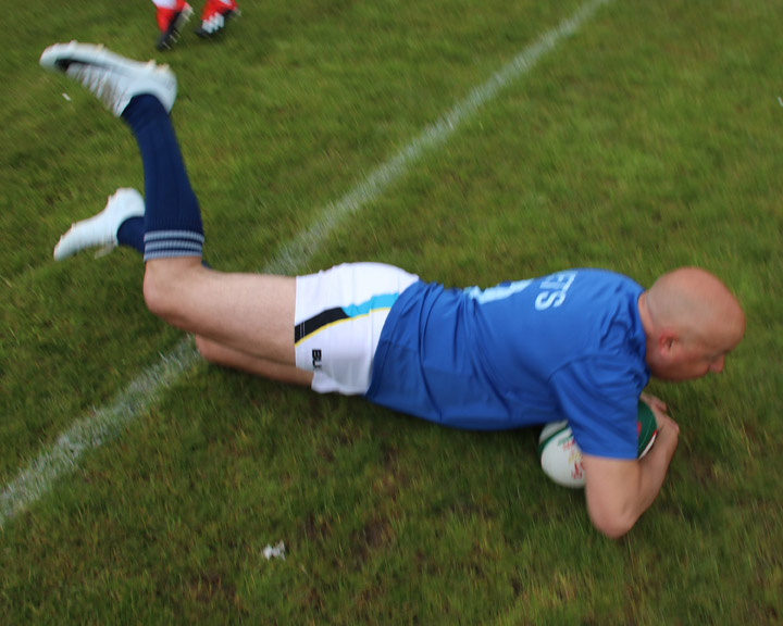 Dyl Finds Time for a Rest While Scoring