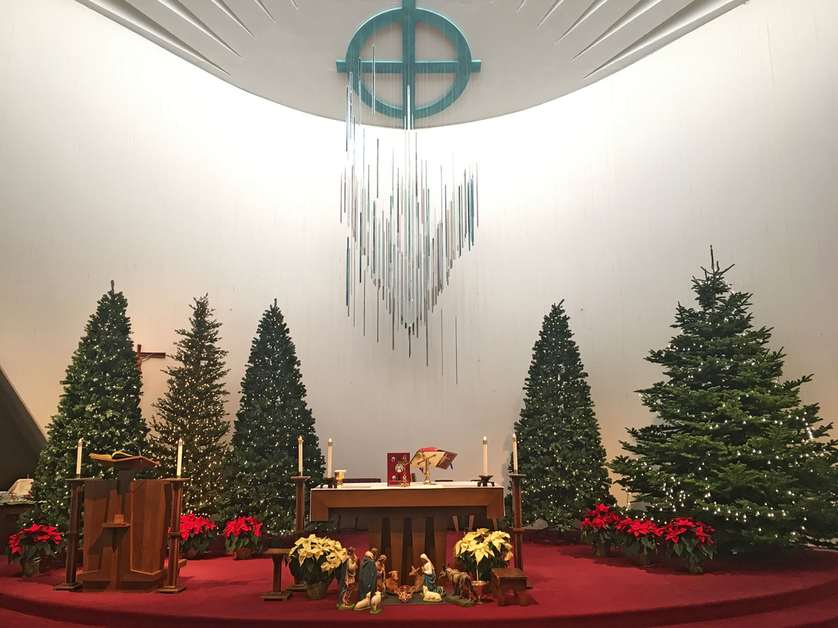 Christmas Sanctuary at SJF