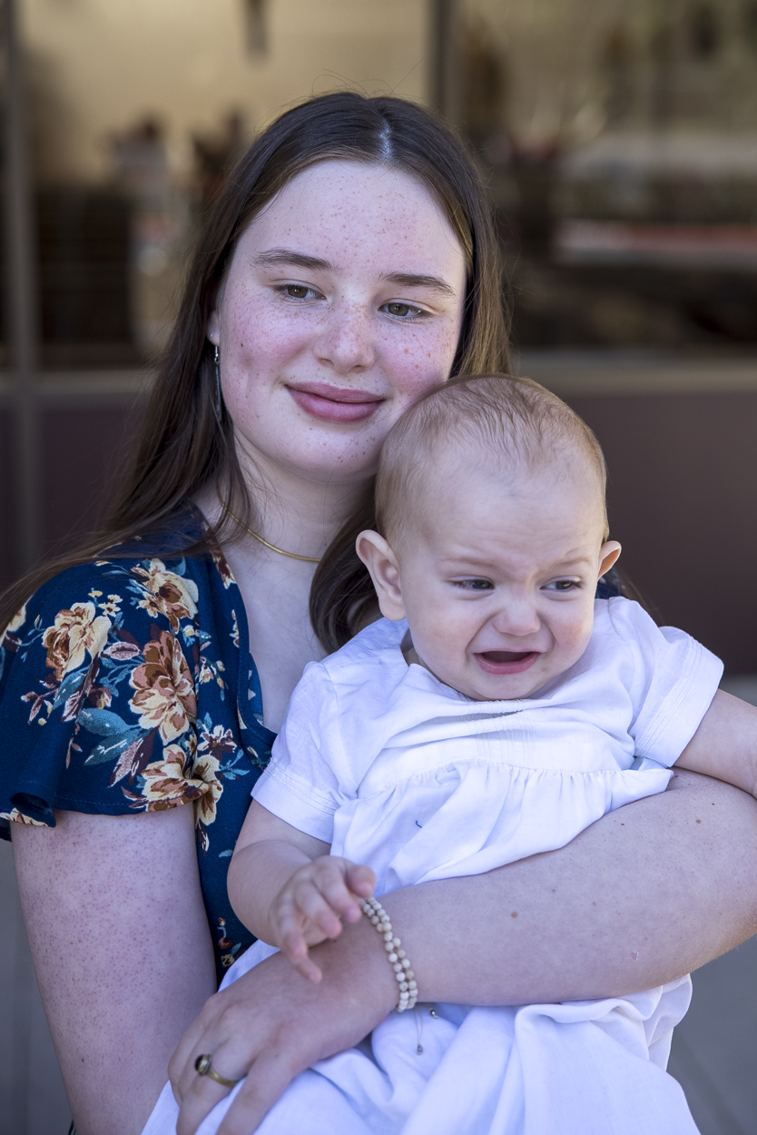 Josie and her youngest cousin