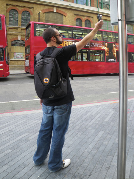 Taking Picture of Himself