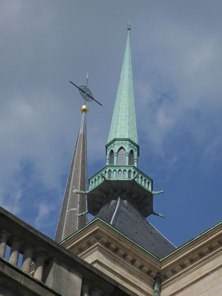  Notre Dame spires