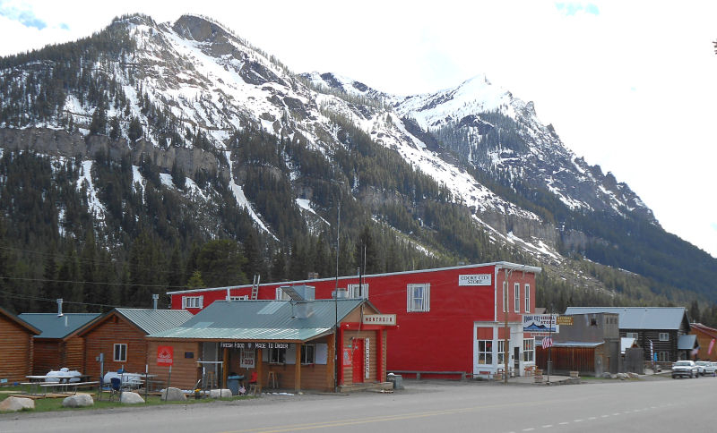   Cooke City Stores view 
