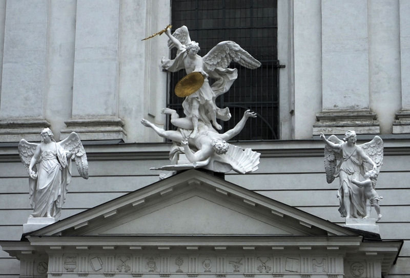   St Michaels Church by Hofburg Palace