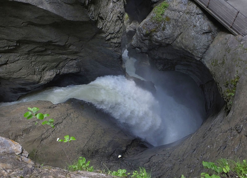 Trummelbach underground waterfalls