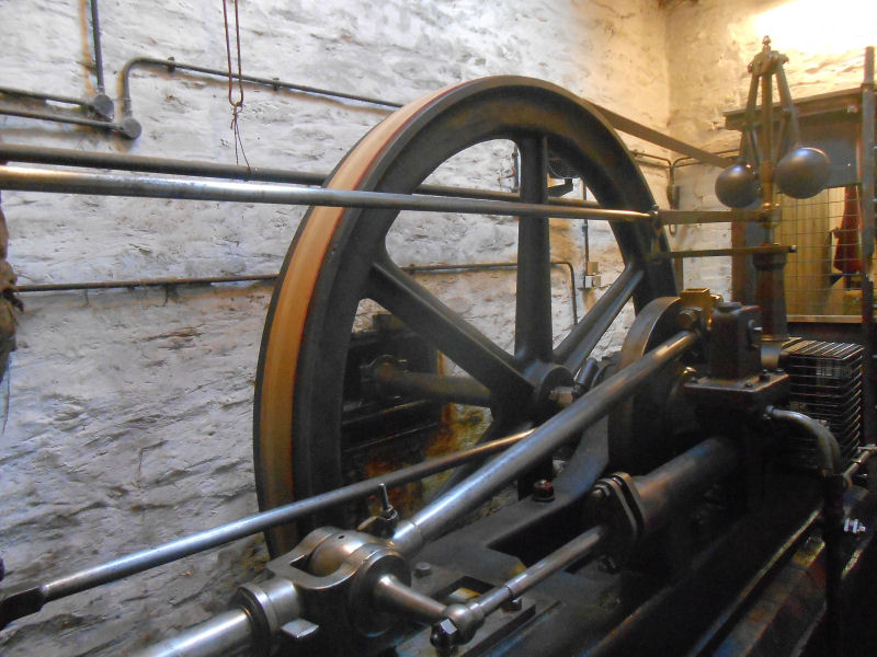 Steam Wheel_Stott Park Bobbin Mill_Newby Bridge