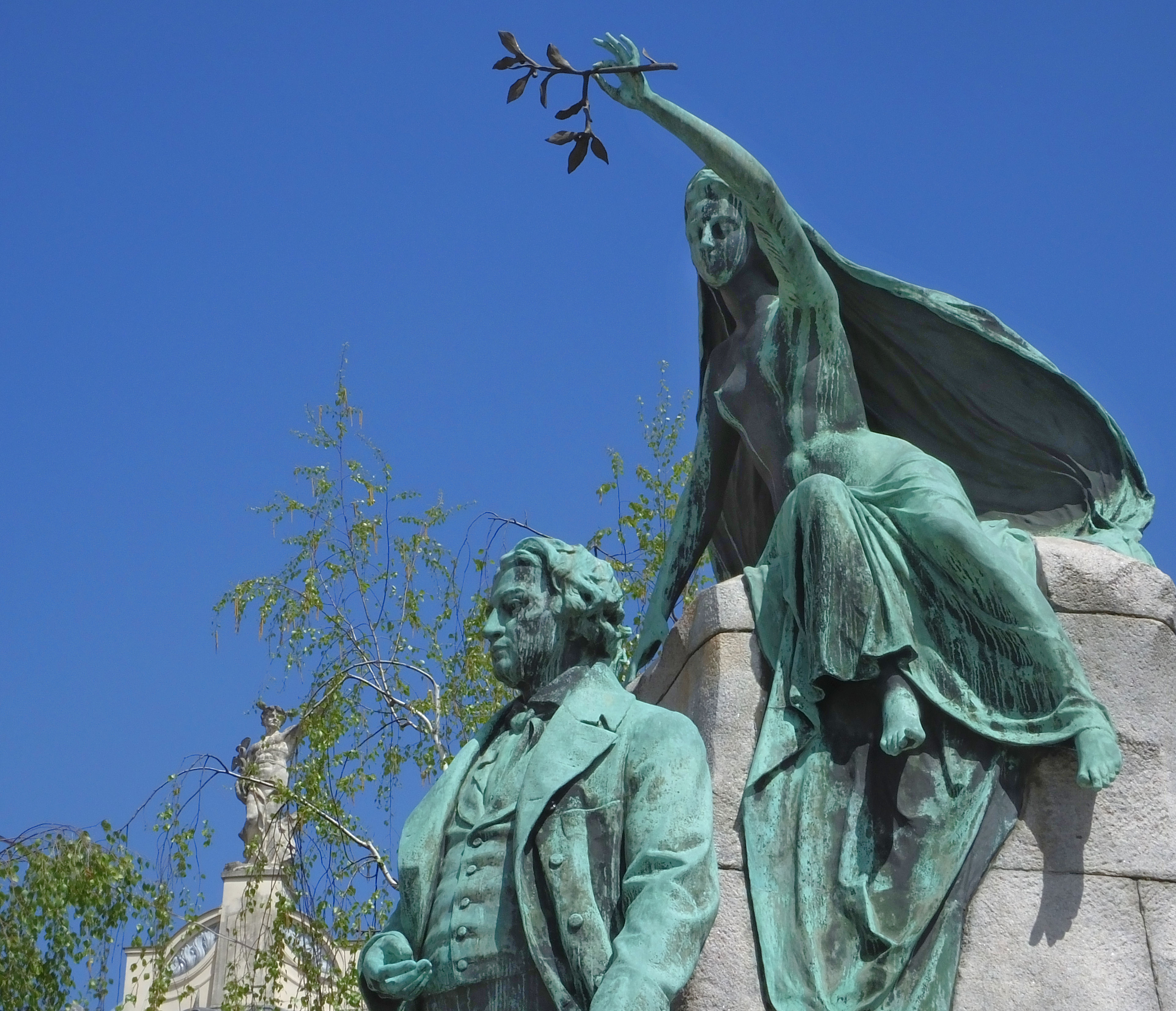Preseren statue