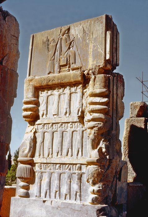 Bas-reliefs at Persepolis, Iran