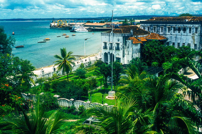 The harbour at Stone Town