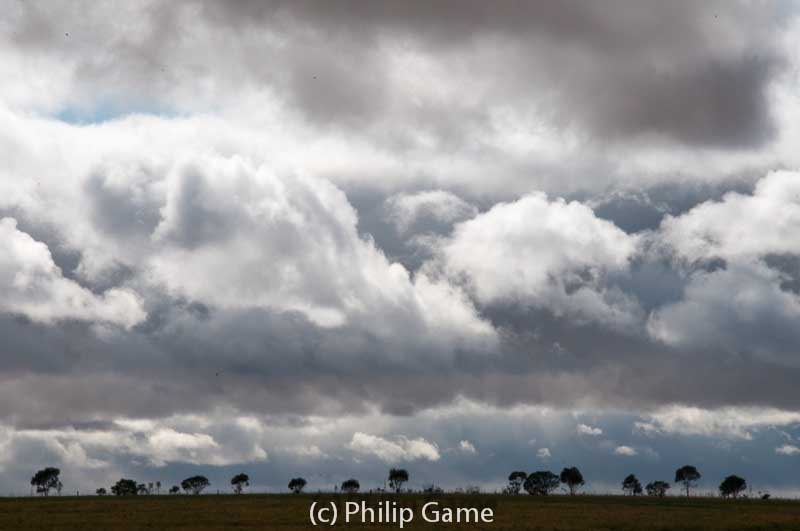 Big skies of the Wimmera country