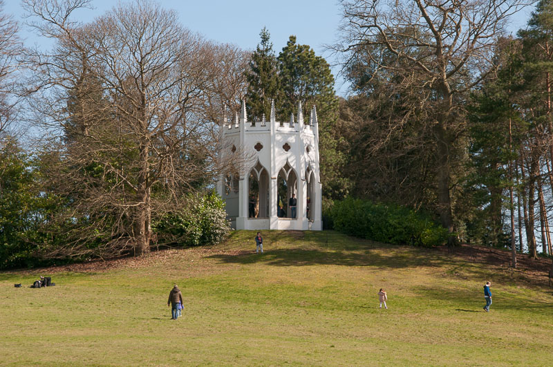 The Gothic Temple at Painshill, an 18th-century gentleman's fantasy landscape