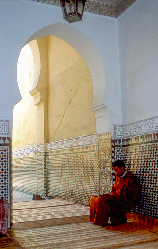 Mausoleum of Sultan Moulay Idriss at Meknes, Morocco