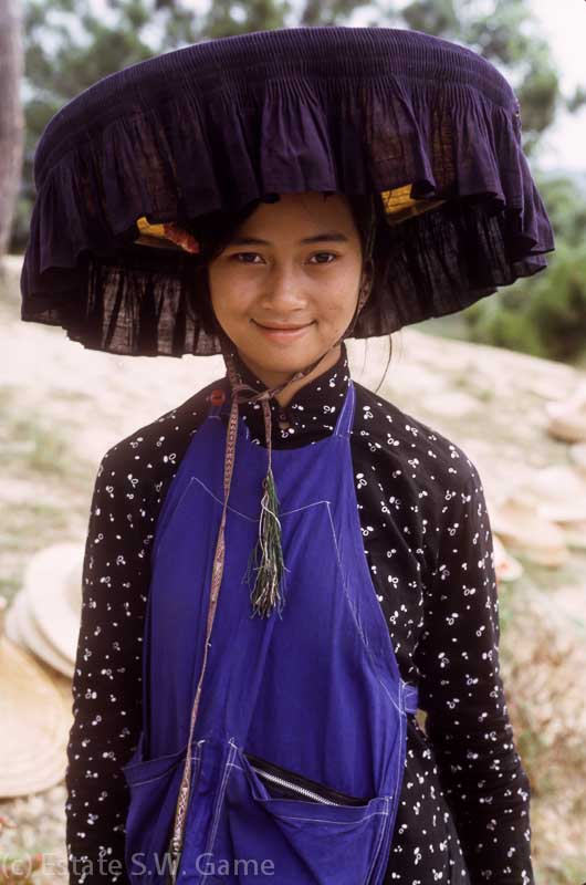 Hakka Chinese peasant woman in the New Territories, HK