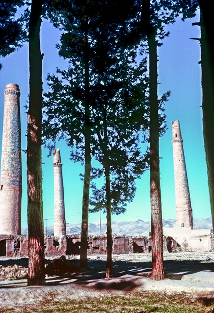 Ancient towers outside Herat, Afghanistan