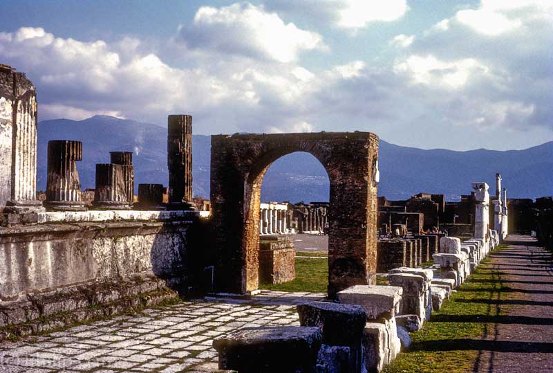 Ruins of Pompeii, Naples, Italy