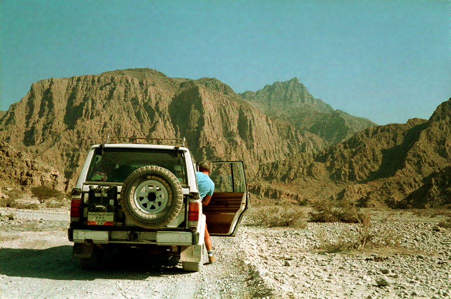 Approaching the Ruus Al Jibaal, north of Ras Al Khaimah, UAE