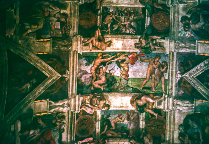 Sistine Chapel ceiling, Vatican City, Rome