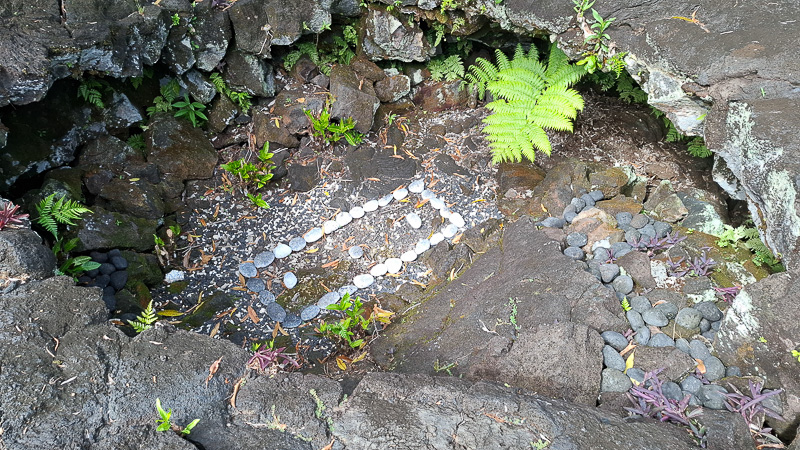 The Maiden's Grave in the Savai'i Lava Fields