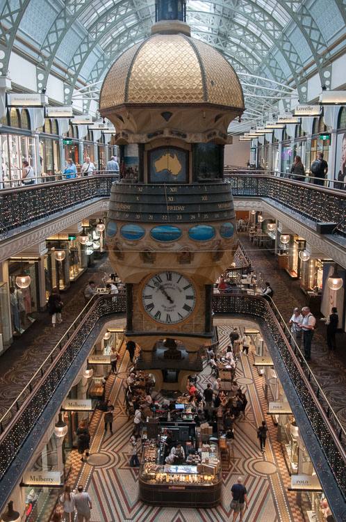 Inside the Queen Victoria Building, Sydney