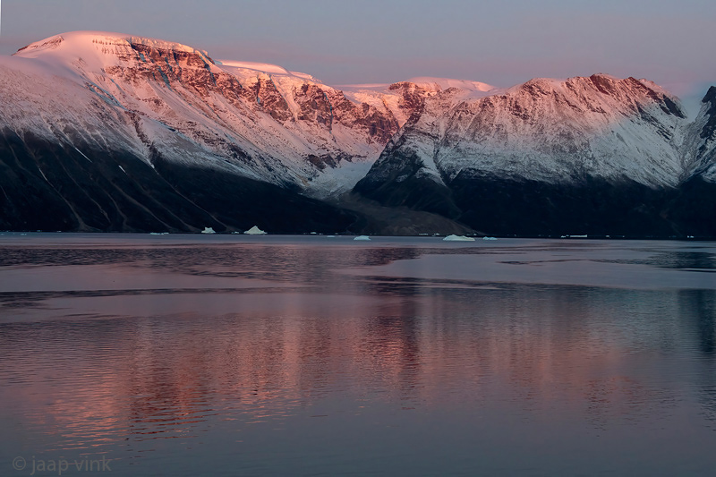 Sunrise Fhnfjord - Zonsopgang Fhnfjord