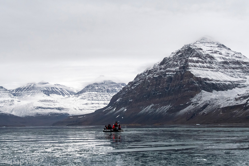 Zodiac cruise in icy fjord - Zodiac cruise in ijzig fjord